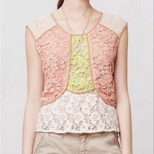 Anthropologie Lace Top